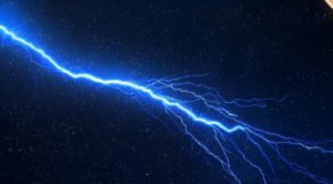 宇宙空間の雷